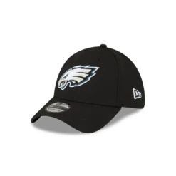 Philadelphia Eagles New Era Team Classic 39THIRTY Flex Hat – Black