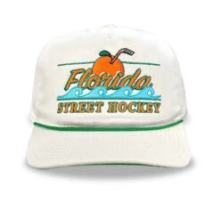 Celly Hockey Florida Street Hockey Snapback Hat – Cream