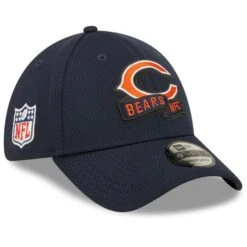 Chicago Bears New Era 2022 NFL Sideline 39THIRTY Coaches Flex Hat – Navy