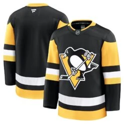Pittsburgh Penguins Fanatics Home Premium Jersey – Black