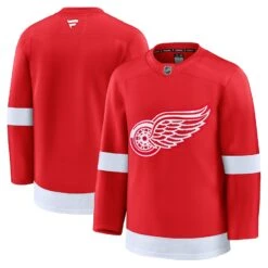 Detroit Red Wings Fanatics Home Premium Jersey – Red