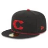 Cincinnati Reds New Era City Connect 59FIFTY Fitted Hat – Black