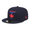 Toronto Blue Jays New Era 2024 City Connect On-Field 59FIFTY Fitted Hat – Navy