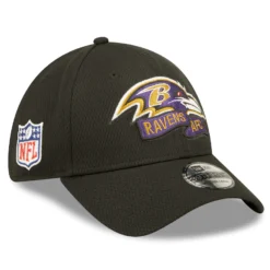 Baltimore Ravens New Era 2022 NFL Sideline 39THIRTY Coaches Flex Hat – Black