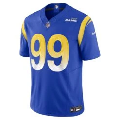 Men’sLos Angeles Rams Aaron Donald Nike Vapor F.U.S.E. Limited Jersey – Royal -SportsCloset Clothing mens nike aaron donald royal los angeles rams vapor fuse limited jersey ss5 p 5030018 pv 2 u x312kzk