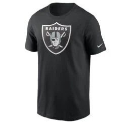 Men’s Las Vegas Raiders Nike Primary Logo T-Shirt – Black