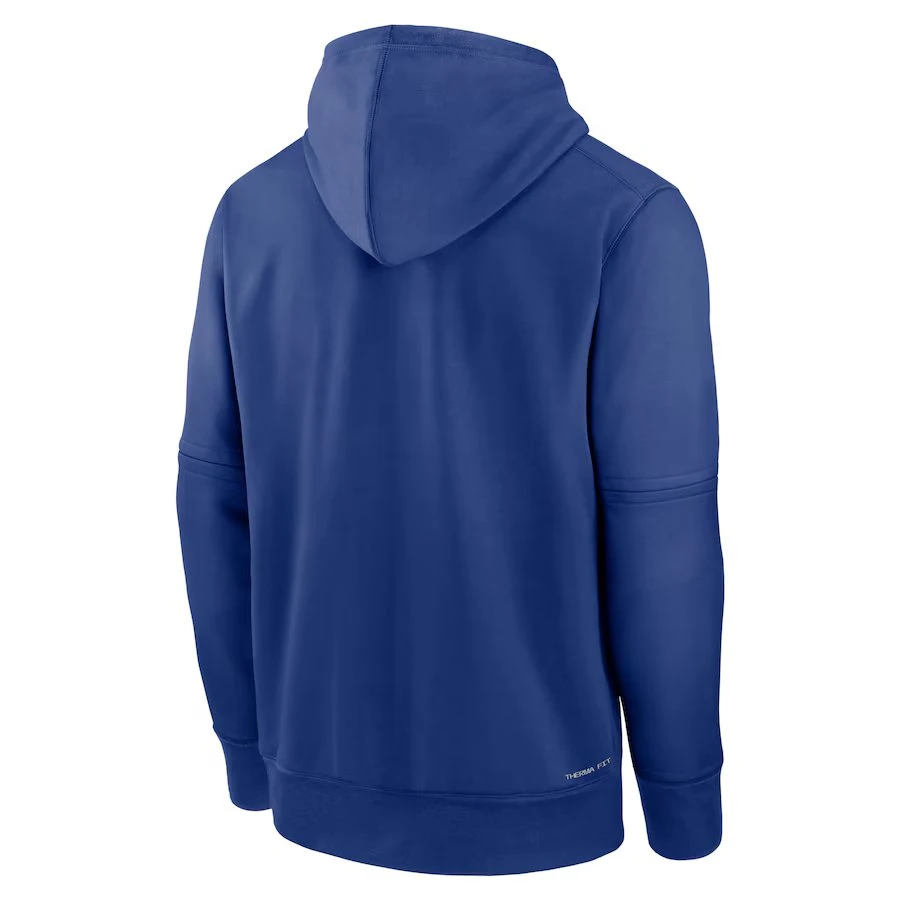 Men’s Toronto Blue Jays Nike Authentic Collection Performance Pullover Hoodie – Blue 3 Men’s Toronto Blue Jays Nike Authentic Collection Performance Pullover Hoodie – Blue - Image 3