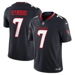 Men’s Houston Texans C.J. Stroud Nike Vapor F.U.S.E. Limited Jersey – Navy
