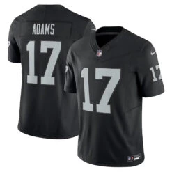 Men’sLas Vegas Raiders Davante Adams Nike Vapor F.U.S.E. Limited Jersey – Black