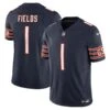 Men’sChicago Bears Justin Fields Nike Vapor F.U.S.E. Limited Jersey – Navy