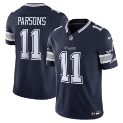 Men’s Dallas Cowboys Micah Parsons Nike Vapor F.U.S.E. Limited Jersey – Navy