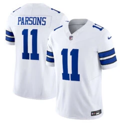 Men’s Dallas Cowboys Micah Parsons Nike Vapor F.U.S.E. Limited Jersey – White