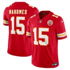 NEW ERA Men’s Kansas City Chiefs Patrick Mahomes Nike Vapor F.U.S.E. Limited Jersey – Red