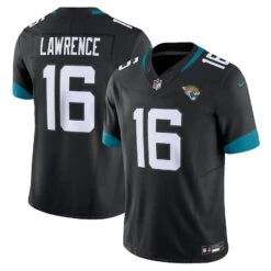 Men’s Jacksonville Jaguars Trevor Lawrence Nike Vapor F.U.S.E. Limited Jersey – Black