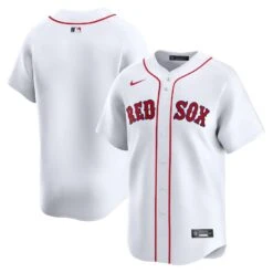 Men’sBoston Red Sox Nike White Home Limited Jersey