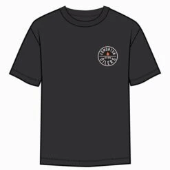 '47 BRAND Edmonton Oilers ’47 Brand Pop Shadow Oil Drop Short Sleeve T-Shirt – Black