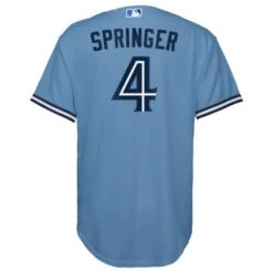 YouthToronto Blue Jays George Springer Nike Powder Blue Alternate ReplicaJersey