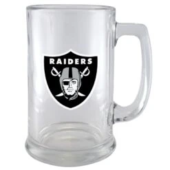 Las Vegas Raiders 15oz. Glass Sport Mug
