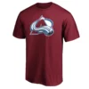 Men’sColorado Avalanche Fanatics Burgundy Team Primary Logo T-Shirt