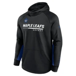 '47 BRAND Men’sToronto Maple Leafs Fanatics Black Alternate Logo Locker Room – Pullover Hoodie