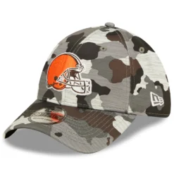Cleveland Browns New Era 2022 NFL Training Camp Official 39THIRTY Flex Hat – Camo