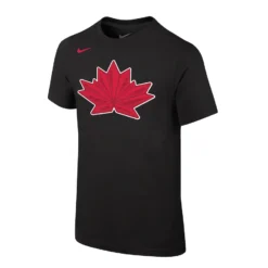 Youth Nike Black Hockey Canada 2022 – Core T-Shirt