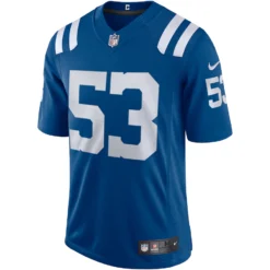 Men’sIndianapolis Colts Shaquille Leonard Nike Home Royal Vapor Limited Player Jersey -SportsCloset Clothing thumb 68