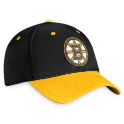 Boston Bruins Fanatics Black/Yellow 2022 NHL Draft – Authentic Pro Flex Hat -SportsCloset Clothing thumb 8 1 1