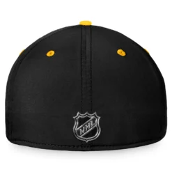 Boston Bruins Fanatics Black/Yellow 2022 NHL Draft – Authentic Pro Flex Hat -SportsCloset Clothing thumb 9 1 2