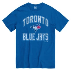 '47 BRAND Men’sToronto Blue Jays ’47 Brand Play Action T-Shirt – Royal