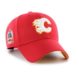 '47 BRAND Calgary Flames ’47 Brand 1989 Stanley Cup Sure Shot MVP Adjustable Hat – Red