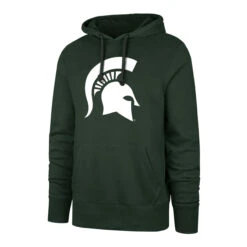 '47 BRAND Men’s NCAA Michigan State Spartans ’47 Brand Imprint Headline Hoodie – Green