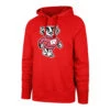 '47 BRAND Men’s NCAA Wisconsin Badgers ’47 Brand Imprint Headline Hoodie – Red