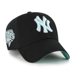 '47 BRAND New York Yankees ’47 Brand Black Mint Clean Up Adjustable Hat