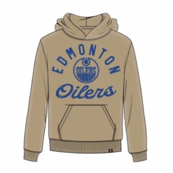 '47 BRAND Men’s Edmonton Oilers ’47 Brand Dusted Bowline River Hoodie