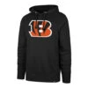 '47 BRAND Men’sCincinnati Bengals ’47 Brand Black Imprint Headline Hoodie