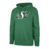 '47 BRAND Men’sSaskatchewan Roughriders ’47 Brand Green Imprint Headline Hoodie