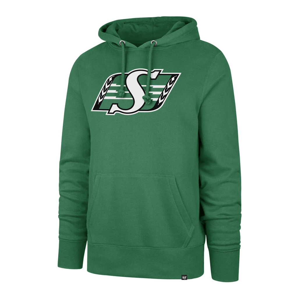 '47 BRAND Men’sSaskatchewan Roughriders ’47 Brand Green Imprint Headline Hoodie 1 '47 BRAND Men’sSaskatchewan Roughriders ’47 Brand Green Imprint Headline Hoodie