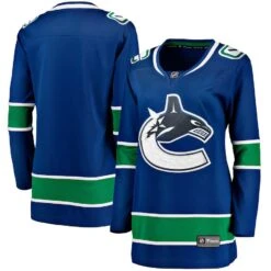 Women’sVancouver Canucks Fanatics Breakaway Home Blue Replica Jersey