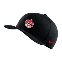Canada Soccer Nike Swoosh Performance Flex Hat – Black